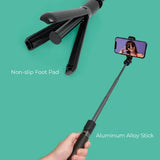 Selfie Stick With Led Light Wireless Bluetooth Mini Tripod Stand